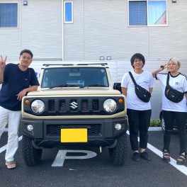 ジムニーご納車いたしました♬